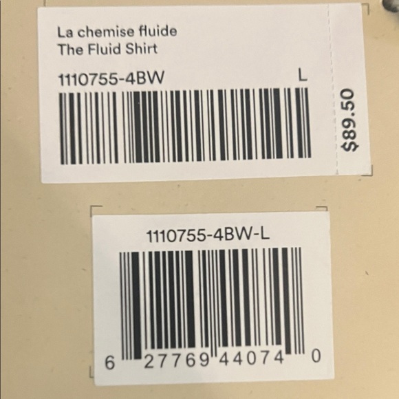 New! Frank & Oak Men's Dress Fluid Shirt Deep Blue Work Casual Dinner - Picture 16 of 16